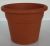 Vaso cilindrico Corinto Plastecnic terracotta 18 cm