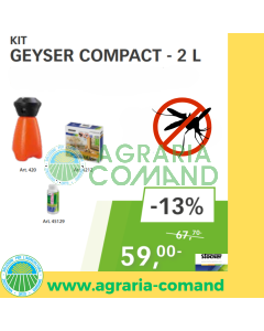 KIT Geyser compact 2 l Stocker promo