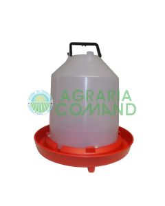 Abbeveratoio a sifone in plastica Marte 10 lt.