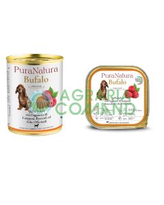 Patè Bufalo Lampone alimento completo PuraNatura