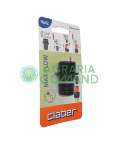 Adattatore filetto 3/4" maschio Max-Flow Claber 9642