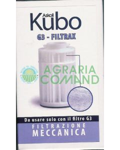 CARTUCCIA PLISSETTATA KUBO G3