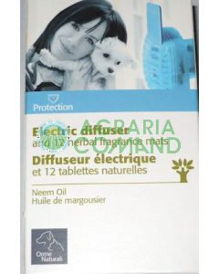 Elettroemanatore con 12 piastrine OLIO DI NEEM