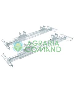 STAFFE REGOLABILI ECO-AQUA LED ARCADIA  DA 300 MM A 426MM