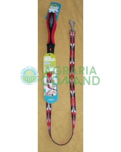 ERGOTATTOO  GUINZAGLIO M  120cm. x 2cm. ROSSO