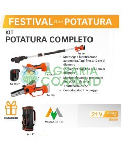 kit potatura completo