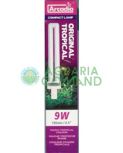 LAMPADA ARCADIA ORIGINAL TROPICAL  9 WATT     165 mm