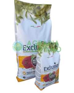 Crocchette Mediterraneo adult Beef Medium Dorado