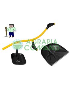 Kit 2 pale plastica metallo