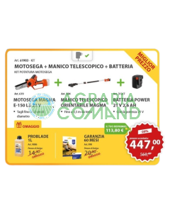 Kit motosega 61903