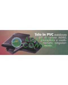 TELO PER LAGHETTO MT.6 x 6  NERO spessore mm0,5