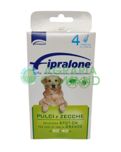 Fipralone 4 pipette cane taglia grande