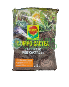 Terriccio per Cactacee L 2.5 Compo Cactea