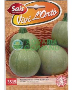 ZUCCHINO TONDO CHIARO DI TOSCANA