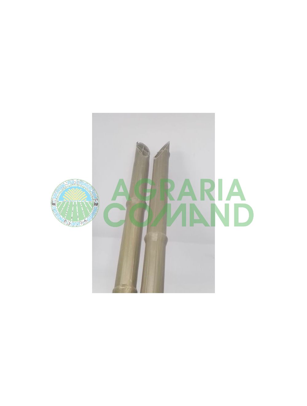 Canna pvc con croce e nodi 200 cm