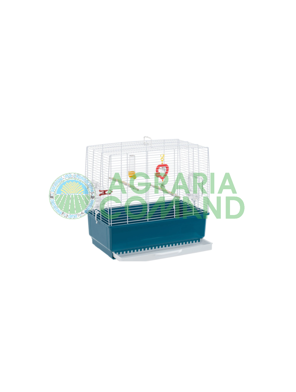Gabbia REKORD 3 Bianca 49x30x48,5 cm