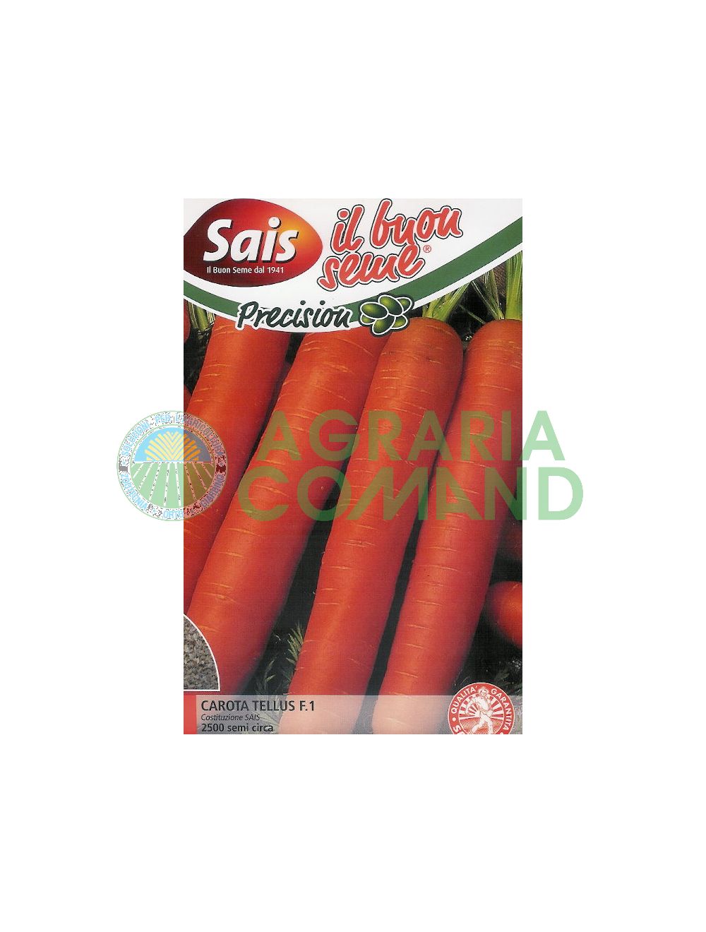 Seme carota Tellus costituzione Sais