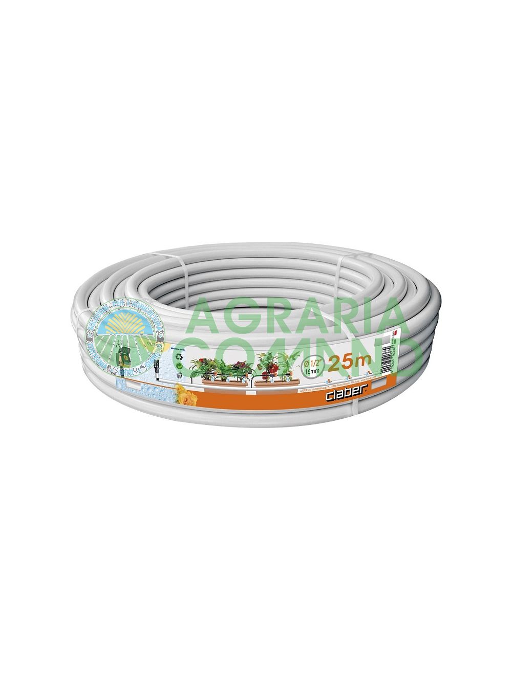 tubo collettore bianco 25 mt. tubo collettore bianco 25 mt.