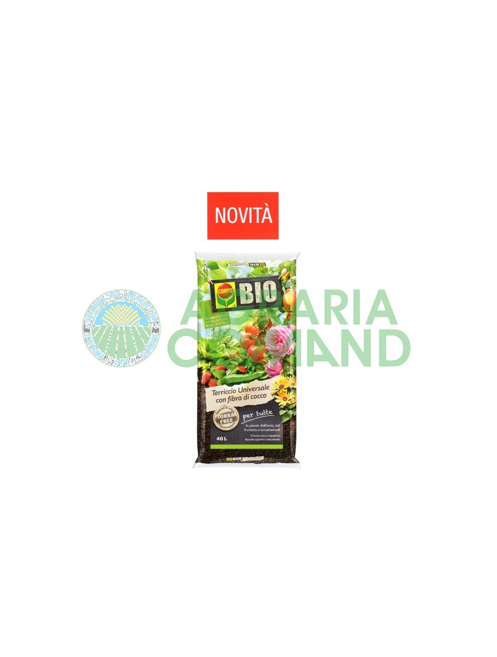Compo bio terriccio con cocco