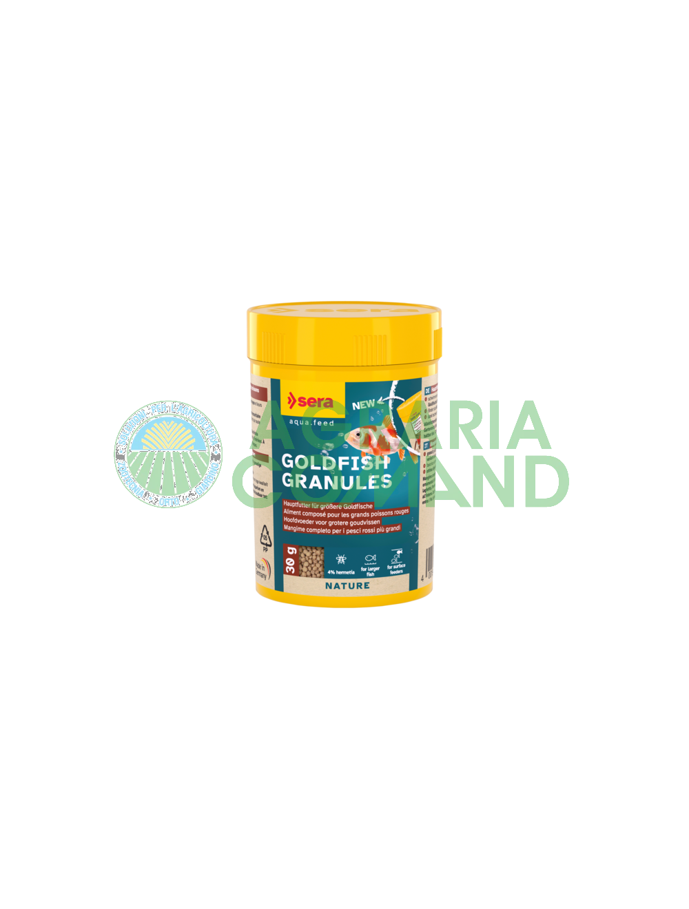 Confezione di mangime Sera Goldfish Granules da 30gr.