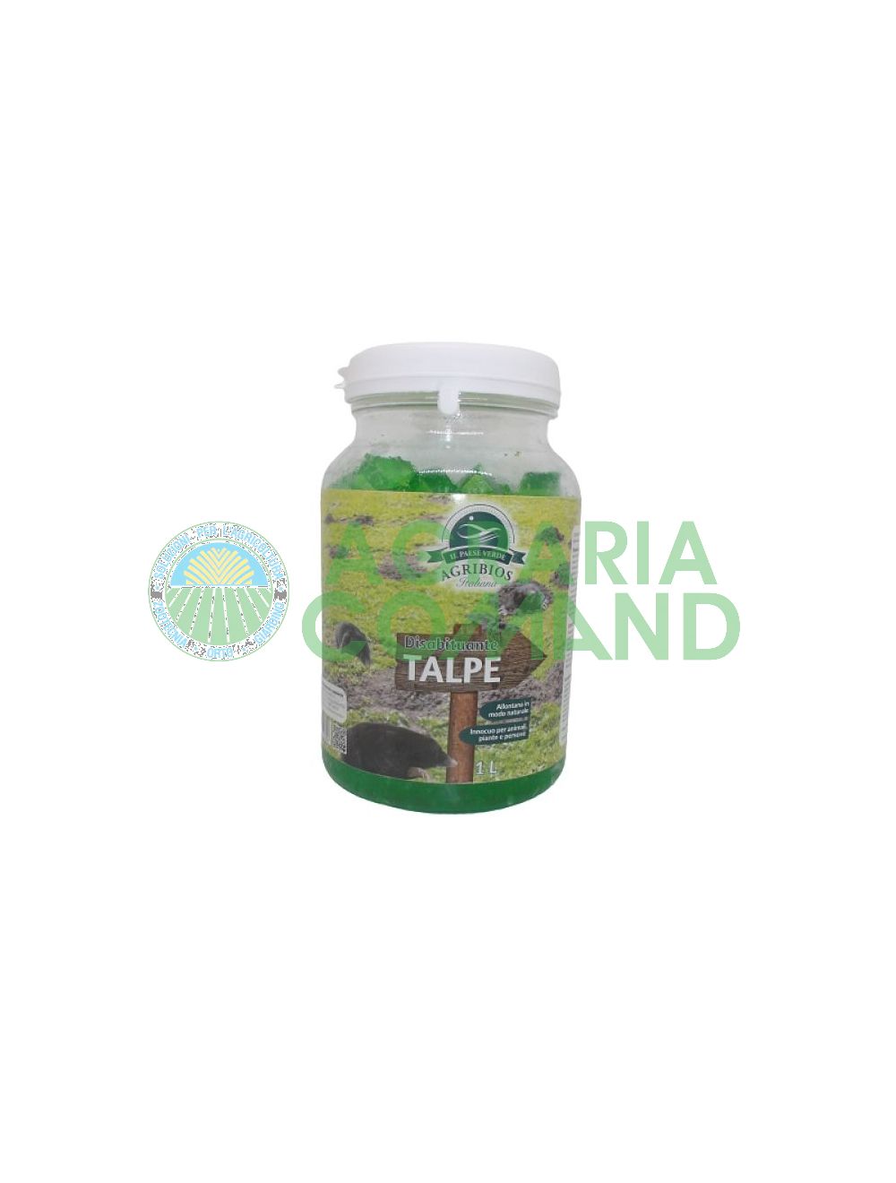 Repellente per talpe in gel