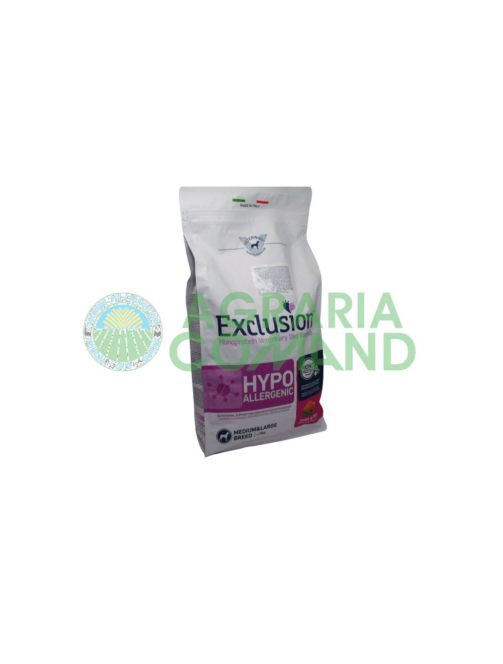 Hypoallergenic medium e large