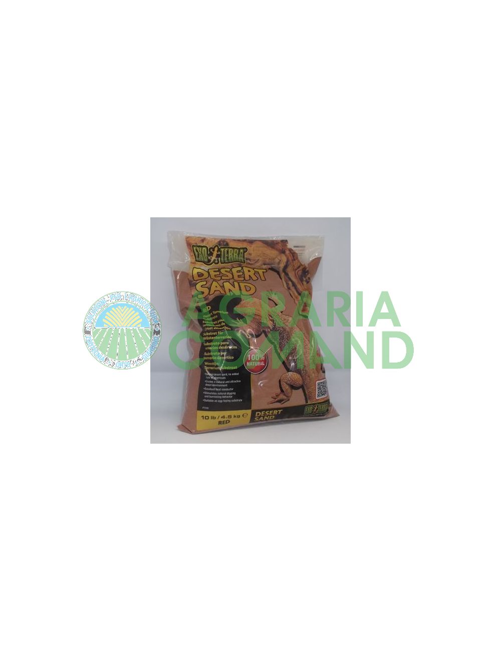 Sabbia desertica rossa 4,5 kg