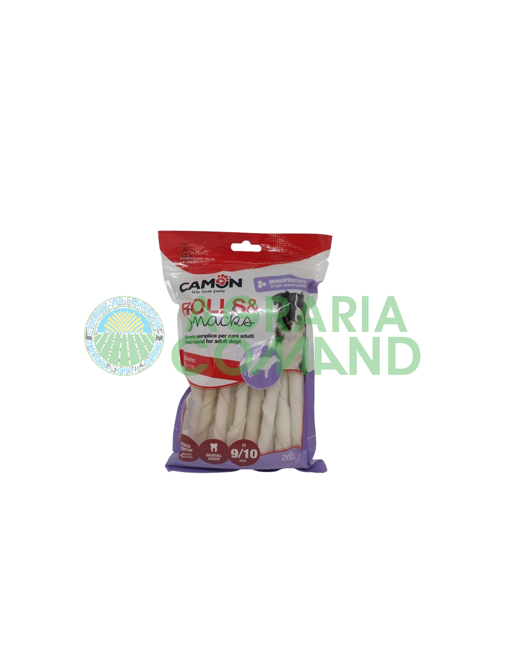 Confezione di snack per cani Camon Rolls & Snacks Bovino Confezione di snack per cani Camon Rolls & Snacks Bovino