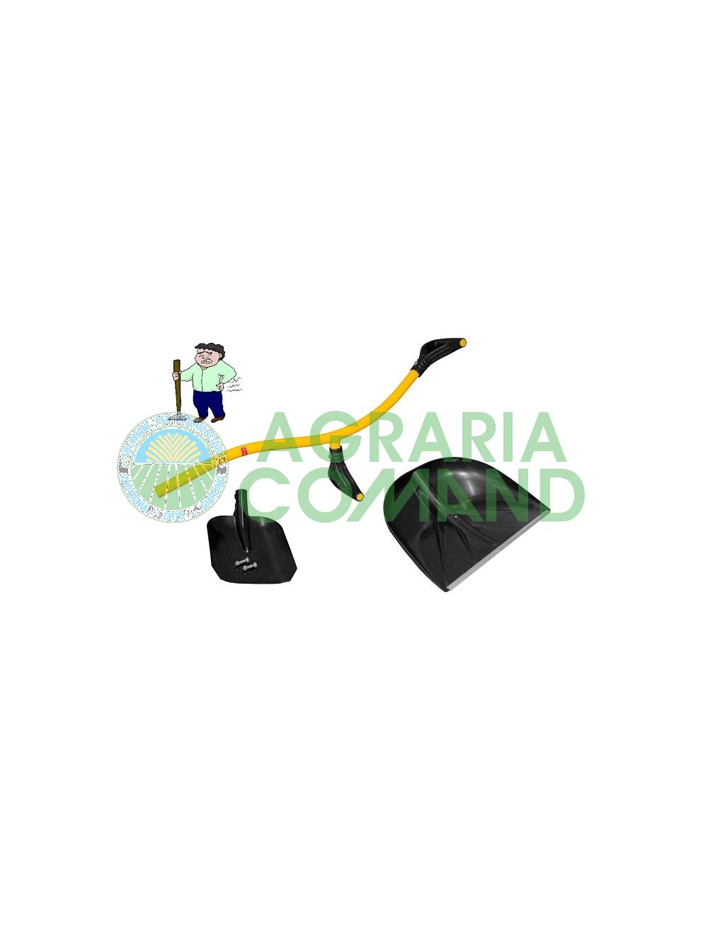 Kit 2 pale plastica metallo Kit 2 pale plastica metallo