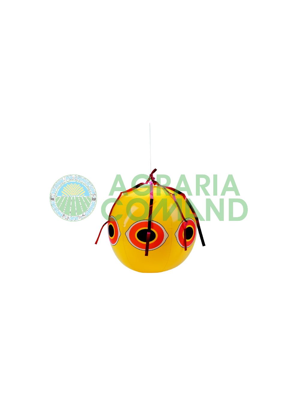 pallone giallo spaventapasseri