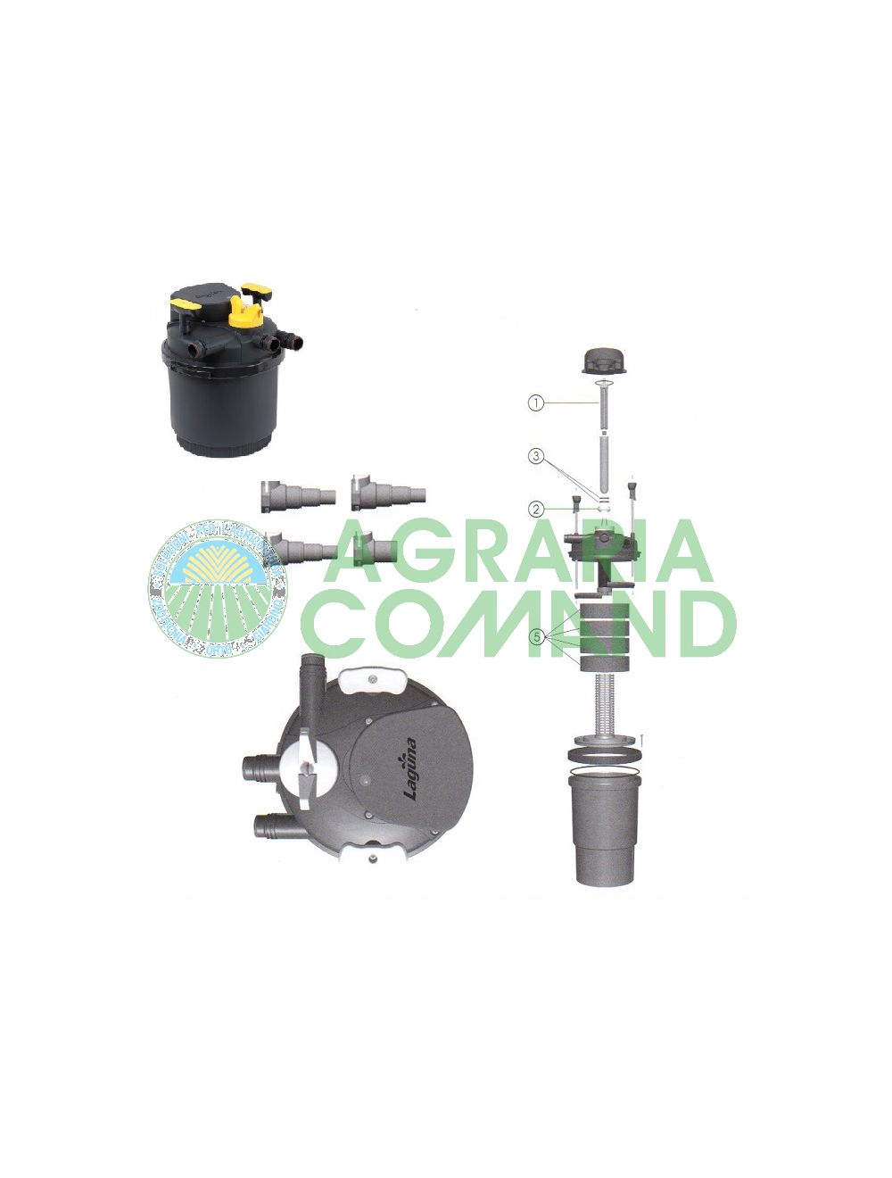 Esploso ricambi pressure flo 10000 14000