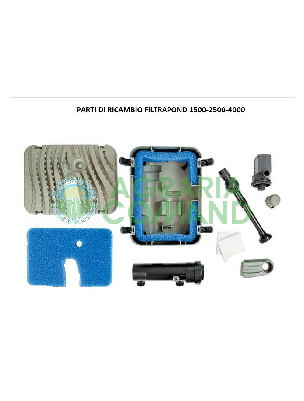 Lista ricambi Filtrapond Sicce