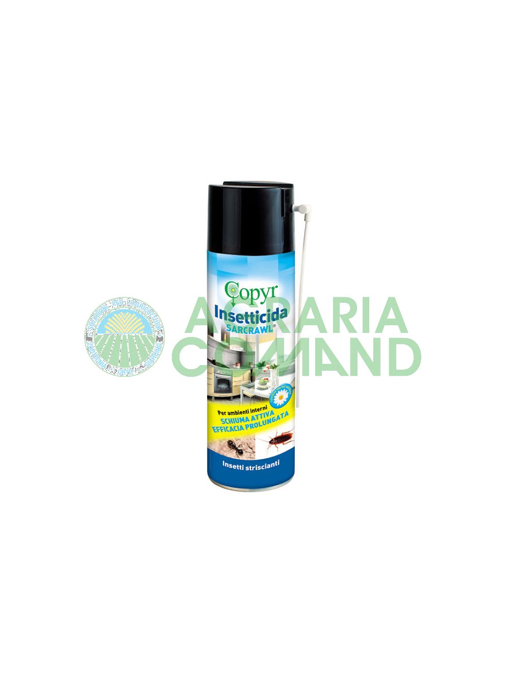 Sarcrawl Copyr schiuma insetticida Sarcrawl Copyr schiuma insetticida