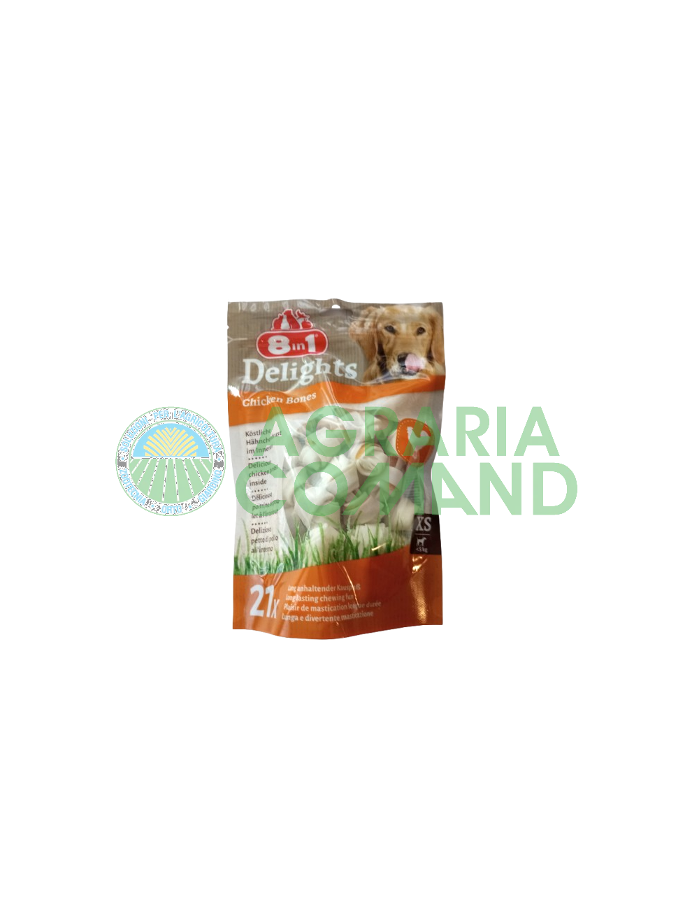 Confezione di snack per cani 8 in 1 Delights (xs) pz.21 Confezione di snack per cani 8 in 1 Delights (xs) pz.21