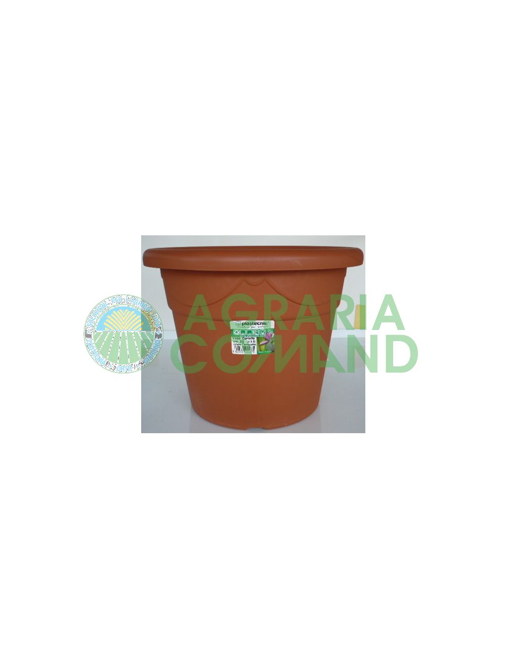 vaso corinto terracotta 30 cm.