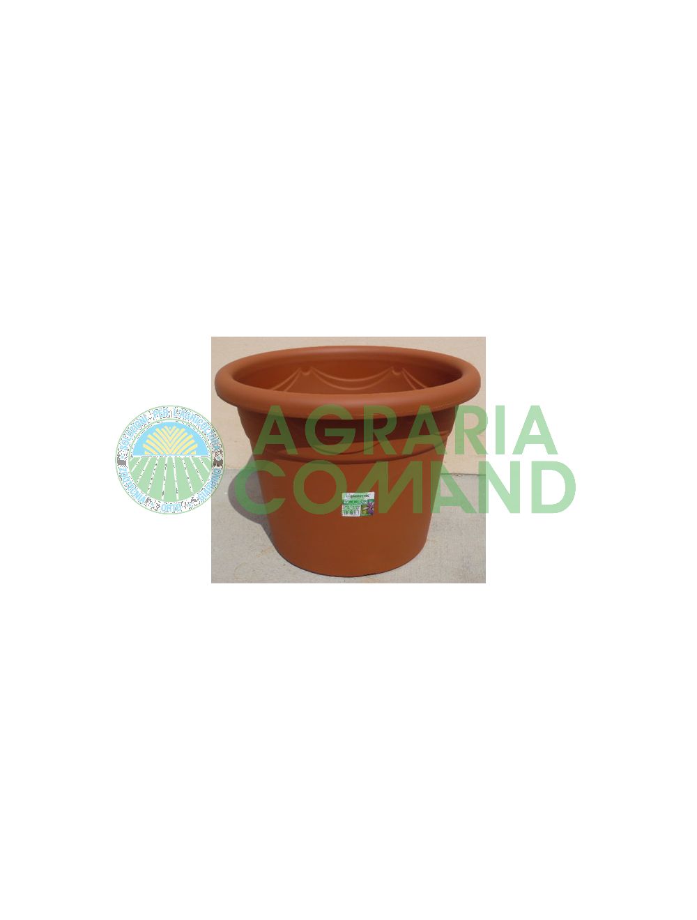 Vaso Corinto 46 cm terracotta
