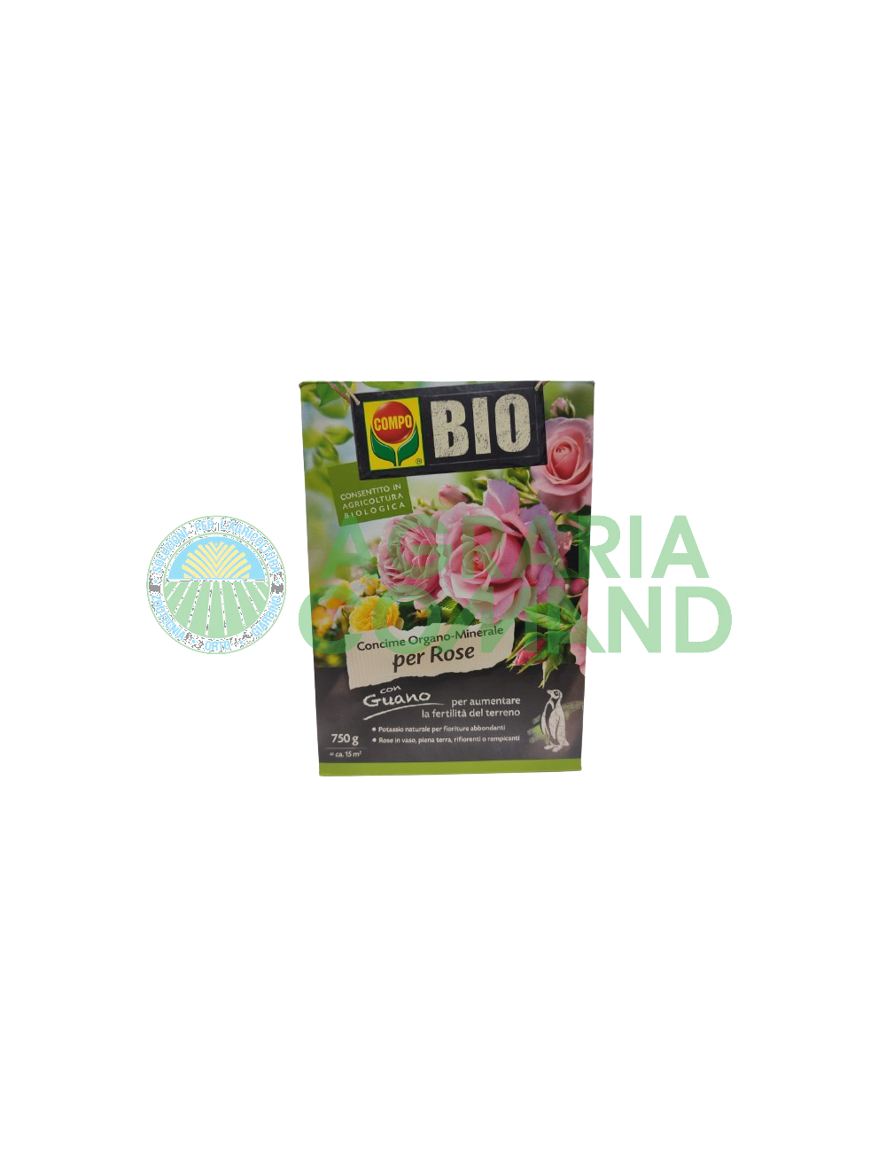 Compo bio concime organico per rose 750 gr