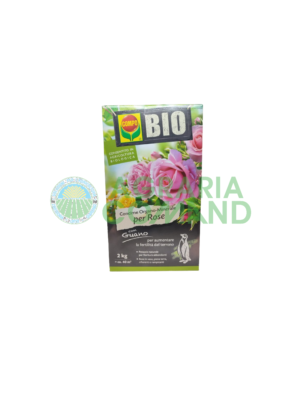 Concime biologico ROse 2 kg compo Concime biologico ROse 2 kg compo