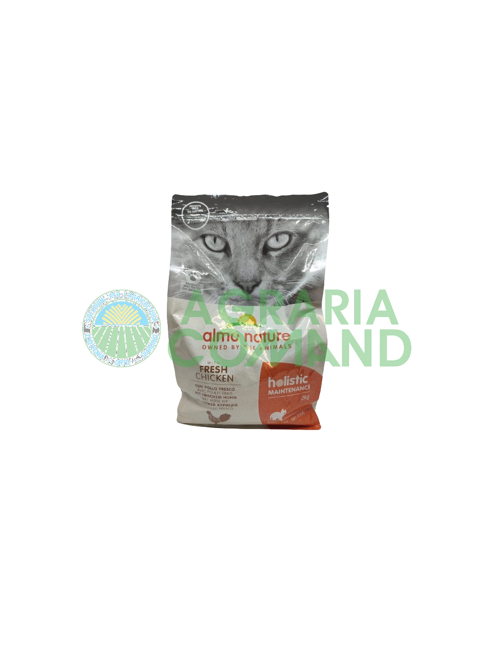 crocchette 2 kg Almo Nature gatto