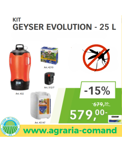 kit geyser evolution 25 L Stocker zanzara stop