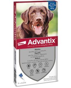 ADVANTIX per cani da 25 a 40 kg