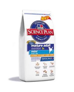 HILL'S CANINE MATURE ADULT SENIOR 7+  MINI 1 KG.