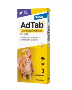 ADTAB gatti 0.5-2 kg - Pastiglie masticabili