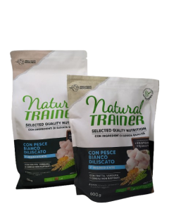 Confezione Natural Trainer pesce bianco diliscato