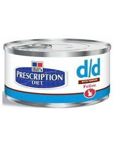 HILL'S PRESCRIPTION DIET FELINE D/D UMIDO LATTINA GR.156