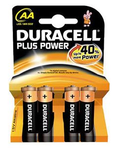 DURACELL BATTERIE AA STILO 4 PZ.