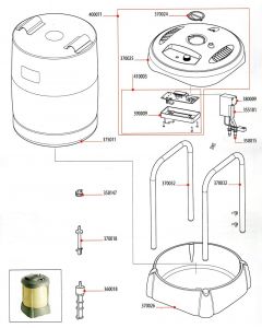 Ricambi Claber Aqualux 8062