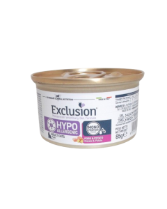 Exclusione gat umido maiale e patate