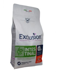 Exclusion dog intestinal maiale e riso