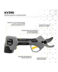 Forbice elettronica Volpi Kv 290